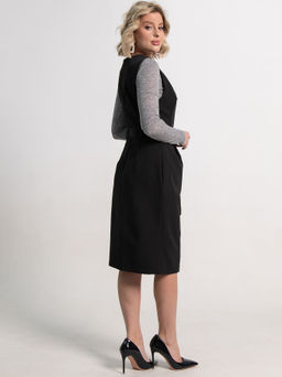 Платье Анфиса (черное) П15230-6М - Lt collection фото 3