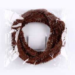 Проволока для поделок и декора «Хвоя» длина — 5 м, диаметр — 2 см, цвет коричневый