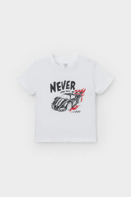 Crockid _ КР 302719/белый к548 фуфайка (футболка) д/мал яс  фото 2