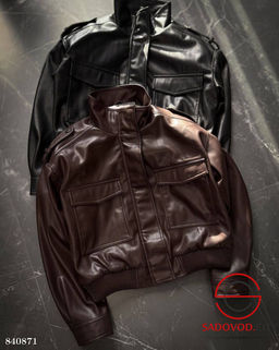 Кожаная женская куртка - Bruno фото 2