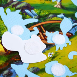 Развивающая игра на липучках, конструктор Веселые липучки, Медвежонок Винни и его друзья - Disney фото 5