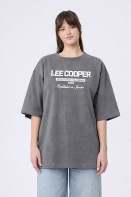 Женская футболка оверсайз / Lee Cooper