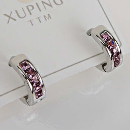 XUPING Серьги с замком кольцо арт. 18 1446 (id 281810)