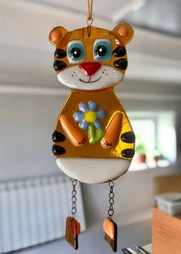 Сувенир Тигренок с цветком - Стрекоза фото 3