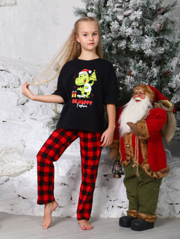 ДК014 Домашний костюм Динго (чёрный)