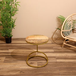 Столик кофейный, 40×40×48 см, манговое дерево