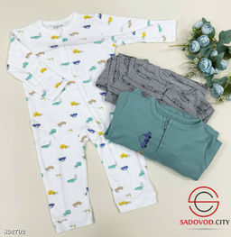 Комбинезон интерлок на молнии