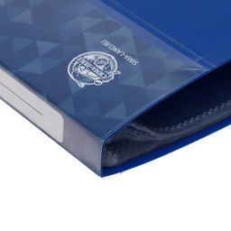 Цена за 2 шт. Папка с 30 вкладышами А4, 600 мкм, Calligrata, 15 мм, синяя