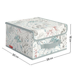 VAL BT-BOX-LS Короб стеллажный с крышкой, малый, 28*30*16 см, BOTANIC, шт