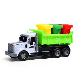 Машина "Мусоровоз" с контейнерами, р/у, 27 MHz, в коробке