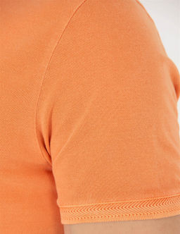 Turuncu Slim Fit Polo Yaka Ti__rt - Pierre cardin фото 7