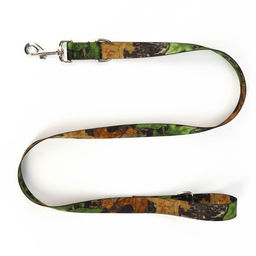 Комплект Маскировка, поводок 130 х 2,5 см, ошейник-удавка 40-54 х 2,5 см, коричневый - Пижон фото 4