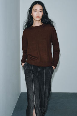 100% EXTRA SOFT WOOL JUMPER - Zara фото 5