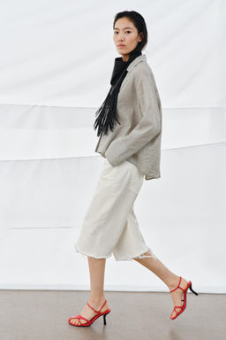 CAMISA ASIM?TRICA BOTONES ZW COLLECTION / Negro / Blanco