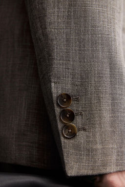 TEXTURED SUIT BLAZER - Zara фото 7