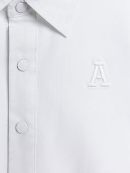 ACOOLA / Сорочка верхняя детская для мальчиков Ollie белый  фото 4