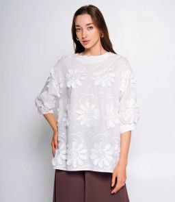 Блуза #КТ219 (2), белый