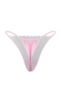 Pembe Jartiyerli Corapl? 3lu Kaps?z Ic Camas?r? Tak?m? THMSS26CC00033 - Trendyolmilla фото 4