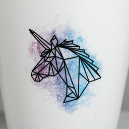 Цена за 2 шт. Кашпо для цветов «Единорог», 0.8 л, 11×12 см