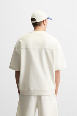 INTERLOCK TEXTURED SWEATSHIRT - Zara фото 19