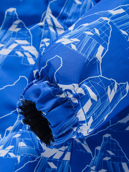 Горнолыжный костюм Valianly детский для мальчика голубого цвета 9205Gl