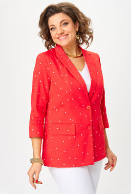 Костюм БелЭльСтиль 412/586-Р красный+белый фото 7