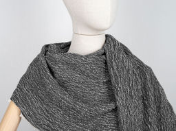 Палантин 20с160-ШР/039/у 165*50 цв. 340 рис. 1 черный