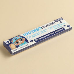 Желе-стик в коробке Противогрустин, 50 мл (5 шт. х 10 мл). - Simaland фото 5