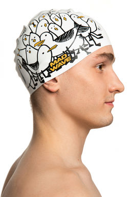 Силиконовая шапочка Seagulls - Mad wave фото 5