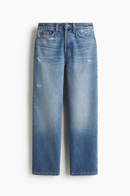 Straight High Waist Ankle Jeans - H&m фото 6