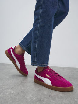 Женские кеды PUMA Puma Club II Артикул 4587709, фуксия