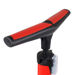 Насос напольный с манометром COMIRON CHINOOK, стальной цилиндр, ручка и ножки литой PP пластик, Presta-Schrader-Dunlop, 11 бар, вес 871гр. /уп 20 - Галеонтрейд фото 16