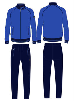 Спортивный костюм мужской 10M-RR-1844 RED-N-ROCKS