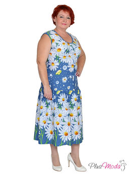 Платье Модель №1512 размеры 44-84 - Plusmoda фото 3