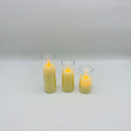 Свечка в колбе электронная 14 см 12 шт. в уп (арт. DYF) - Ип лебедев о.ю фото 3