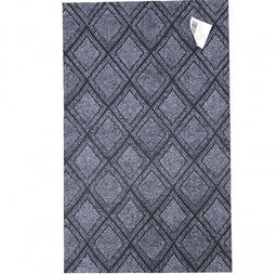 Коврик придверный влаговпит. 50*80 жаккард ромб в ассорт.