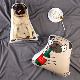 Подушка декоративная Этель Глинтвейн 40х40 см, велюр, 100% п/э  фото 2