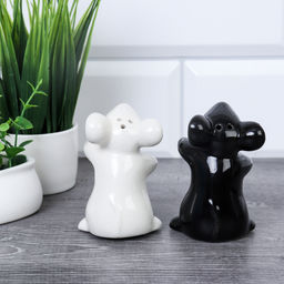 Набор для специй 2 предмета Мышки Инь Янь / 102 /уп 144/ - ГалеонТрейд фото 6