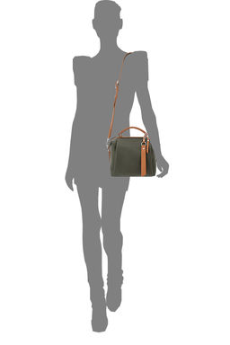 Сумка женская Ц-556.1 хаки+оранж - Protege фото 5