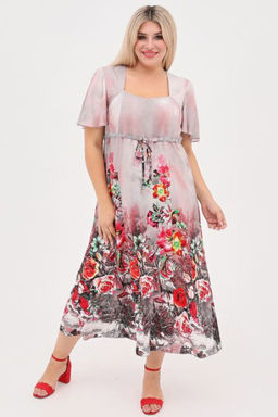 Платье Luxury Moda 1057 серый