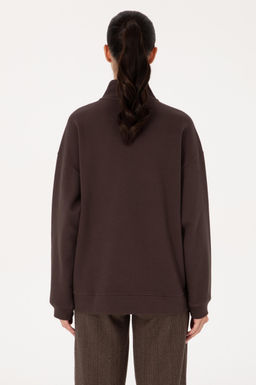 Kad_n Koyu Kahverengi Sweatshirt - U.s. polo assn фото 5