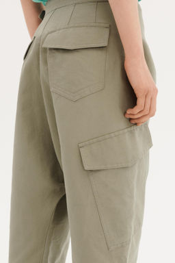 DRP PNT 16 / crudo/kaki - Zara фото 3