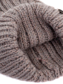 Шапка жен. мох+шерсть+виск+люр LB-BR55034 dirty pink - Labbra фото 4