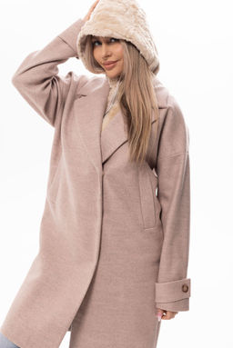 Пальто Golden Valley 7109 сух.роза  фото 4