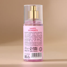 Мист для тела Happy Moments, 88 мл, аромат волшебные цветы, URAL LAB