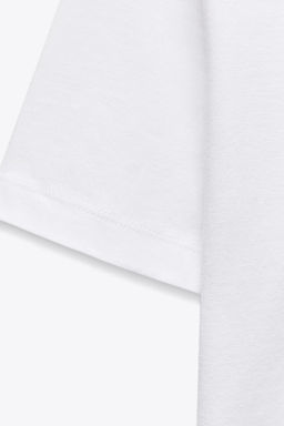 CROPPED STRETCH T-SHIRT - Zara фото 31