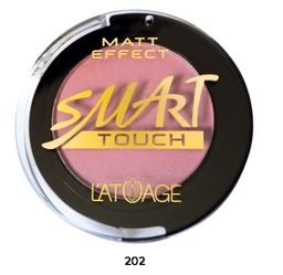 Latuage Румяна компактные SMART TOUCH №202 дымчато-розовый