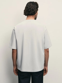 Футболка с карманом relax fit / Zarina  фото 5