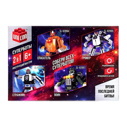 Конструктор Стражник, 2 в 1, 96 деталей - Unicon фото 3