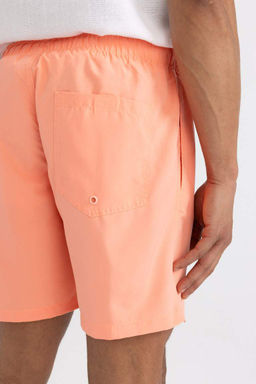 Шорты для плавания выше колена стандартного кроя на сетчатой подкладке - Defacto фото 6